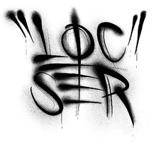 Load the image into the gallery viewer, LocsterTattoo - "Ghetto" (White)