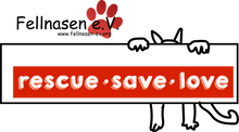Load the image into the gallery viewer, Fellnasen eV - "RESCUE SAVE LOVE"