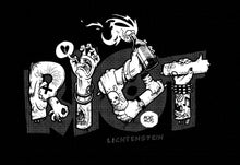 Laden Sie das Bild in den Galerie-Viewer, JZRIOT-HoodyBlack