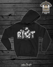 Laden Sie das Bild in den Galerie-Viewer, JZRIOT-HoodyBlack